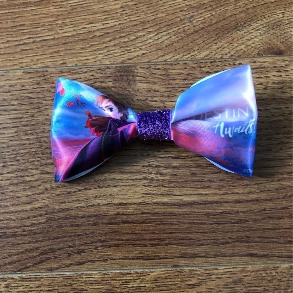 Disney Frozen Ana bow hair clip